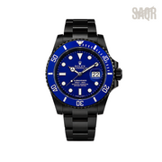 Rolex Submariner Date Blue Dial Blue Bezel Black Watch - image 1