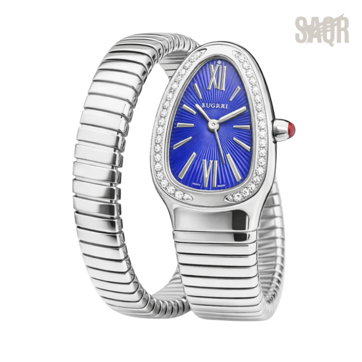 Bvlgari Watch | Serpenti Tubogas Blue Dial