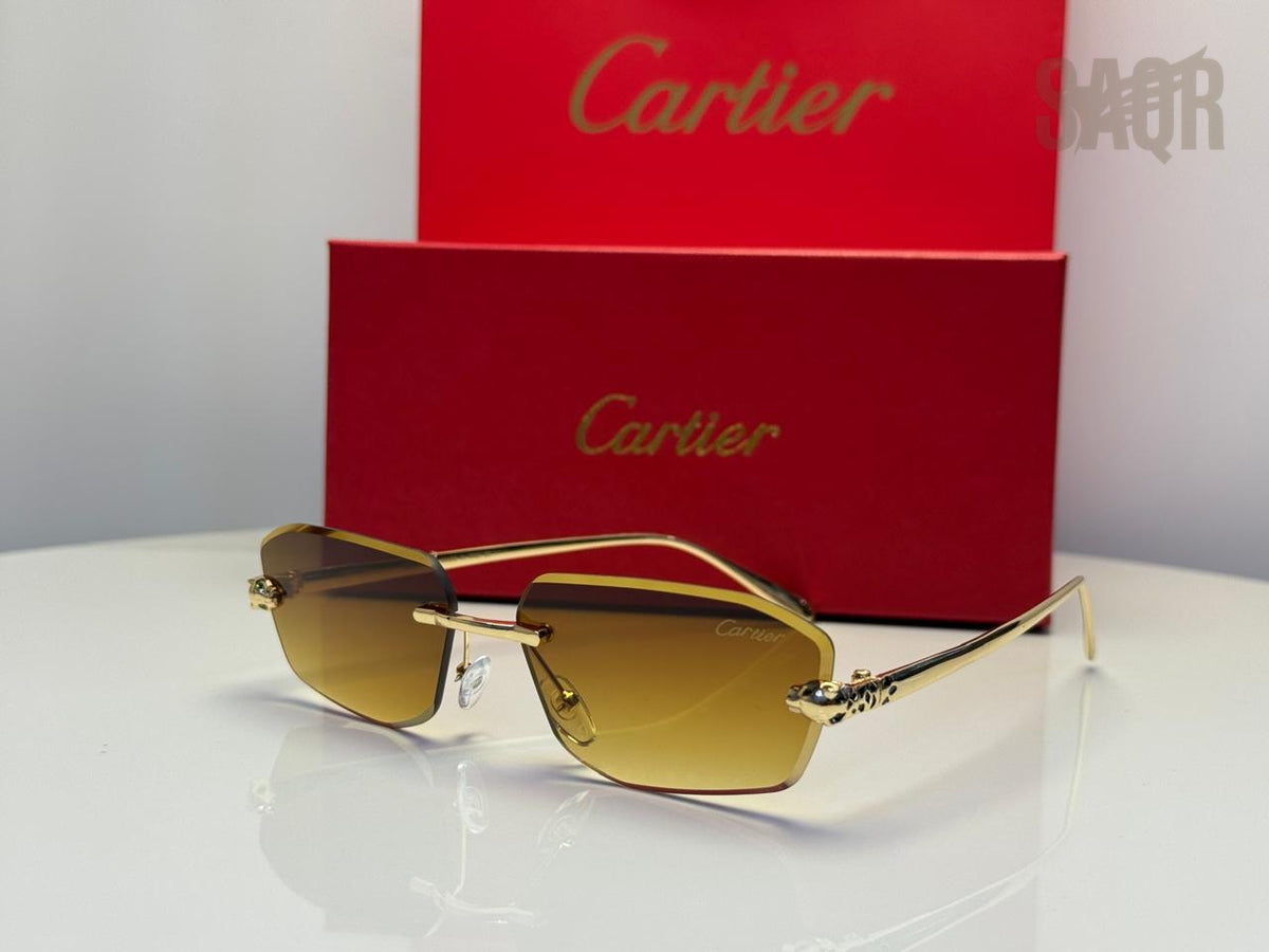 Panthère de Cartier (Gold/Gradient Blue-Grey)