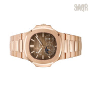 Patek Watch | Nautilus Moonphase Brown