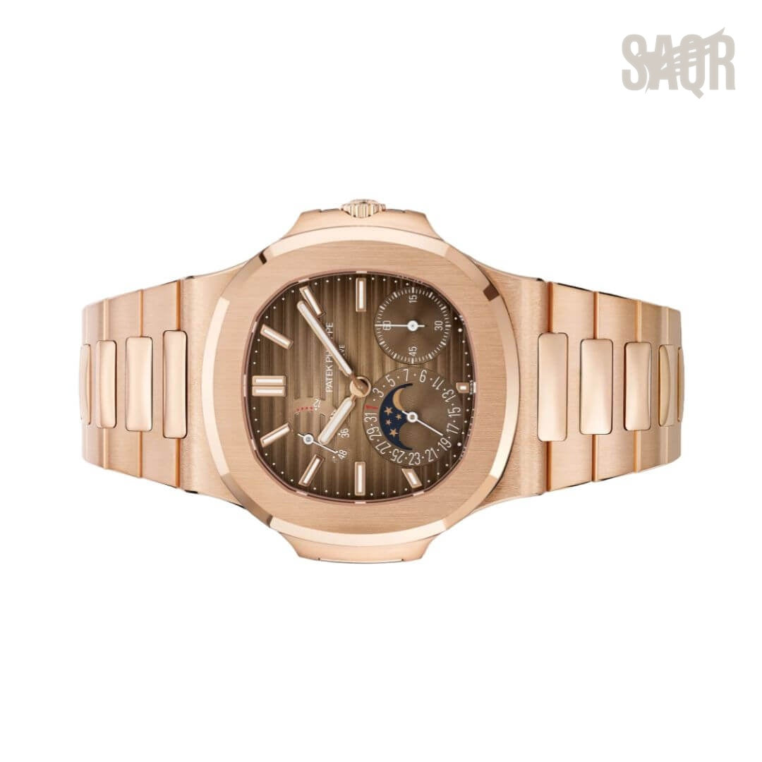 Patek Watch | Nautilus Moonphase Brown