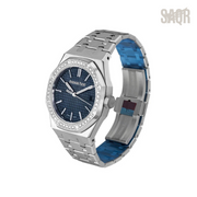 Audemars Piguet Royal Oak – Silver & Royal Blue - View 2