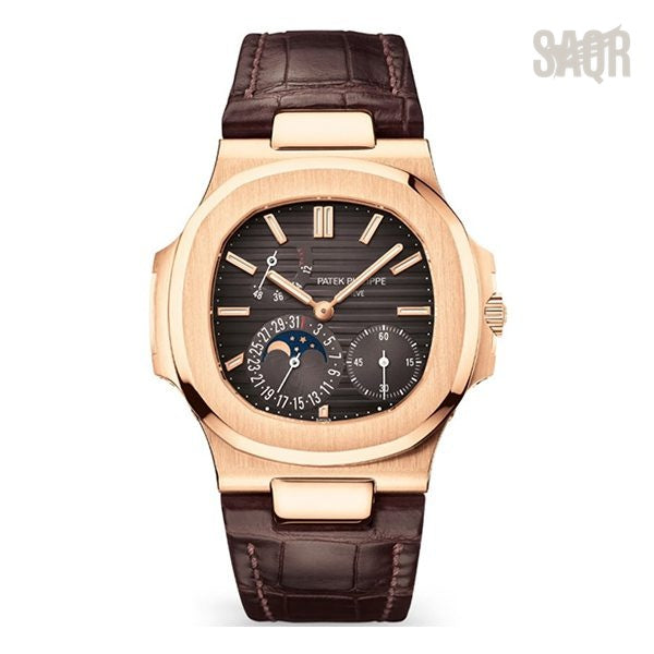 Patek Philippe | Nautilus Black Brown Dial - Free & Fast UAE Shipping