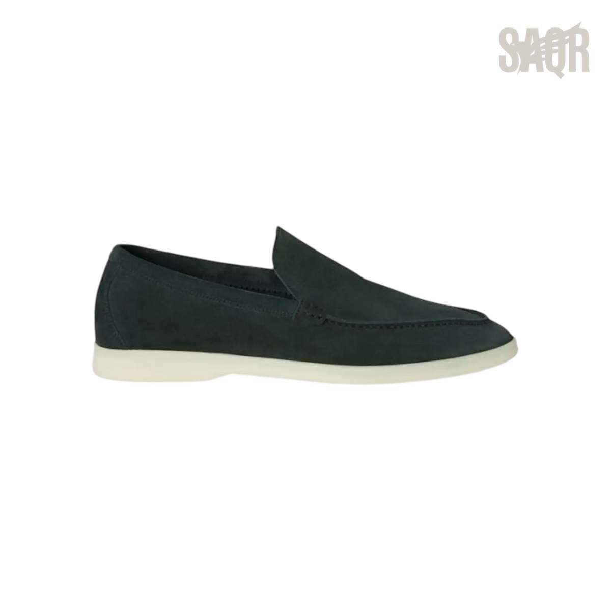 Loro Piana Summer Walk Loafers – Dark Green - View 2