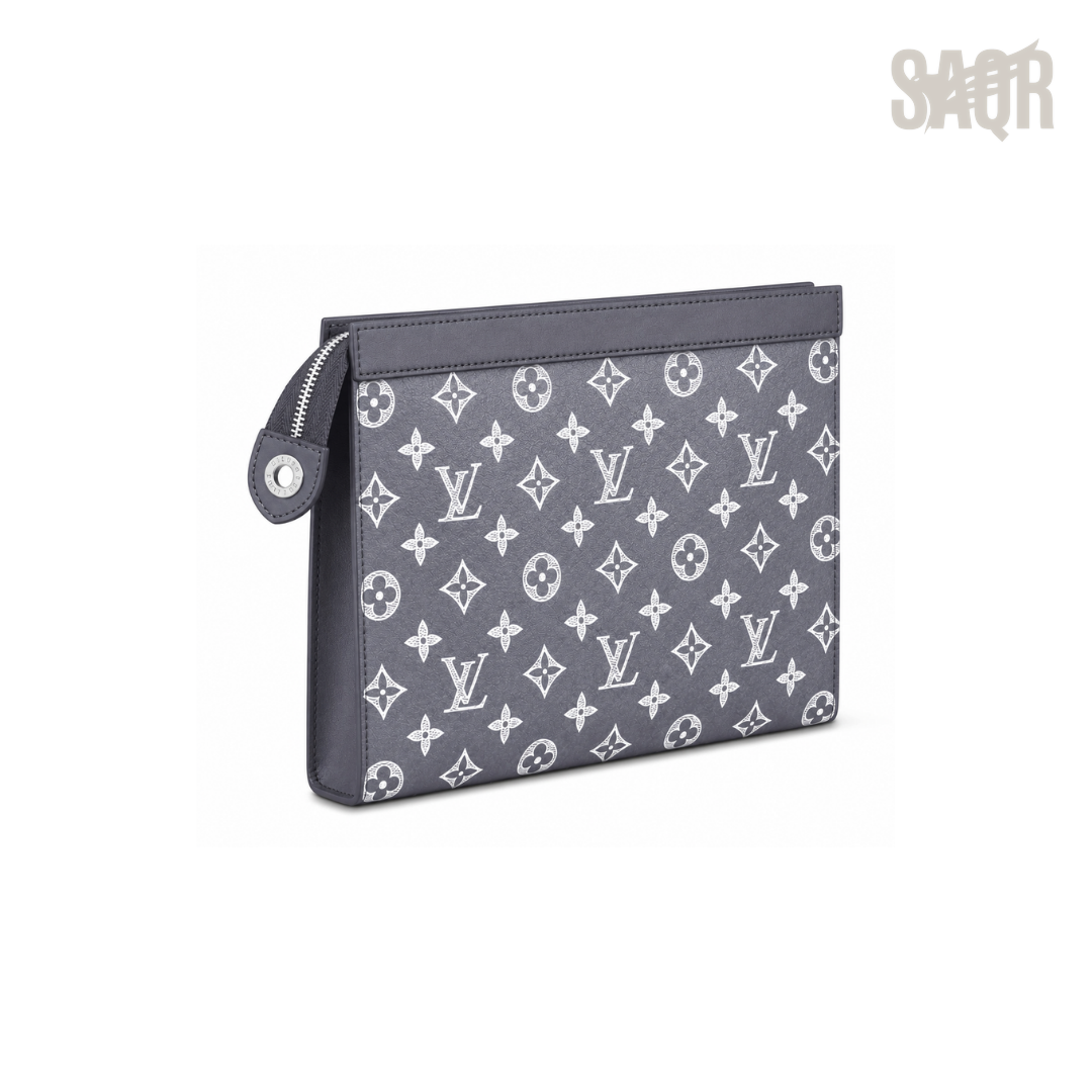 Louis Vuitton Pochette Voyage Clutch – Grey - View 2
