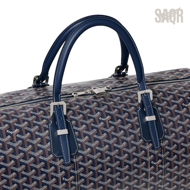 Goyard Boston 50 Bag Navy Blue - View 2