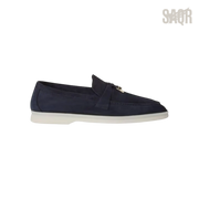 Loro Piana Summer Charms Loafers – Argo Blue Melange - View 2