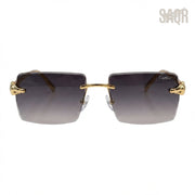 Cartier Sunglasses Rimless Gradient – Dark Grey - View 1