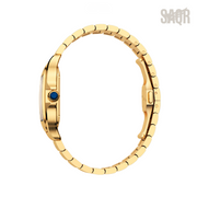 Cartier Watch | Santos de Yellow Gold White Dial