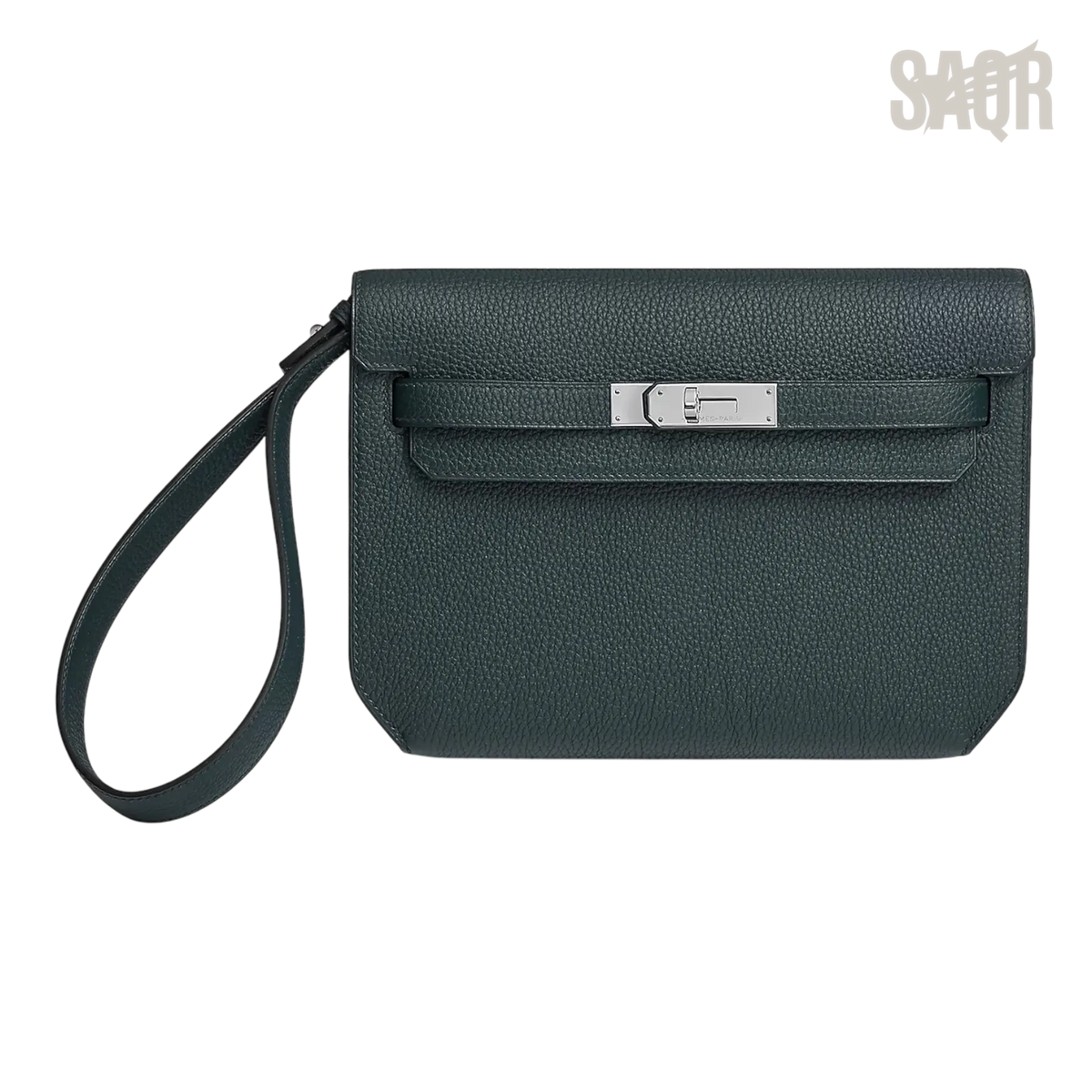 Hermès Depeche 25 Pouch – Bleu Océan - View 1