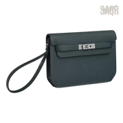 Hermès Depeche 25 Pouch – Bleu Océan - View 2