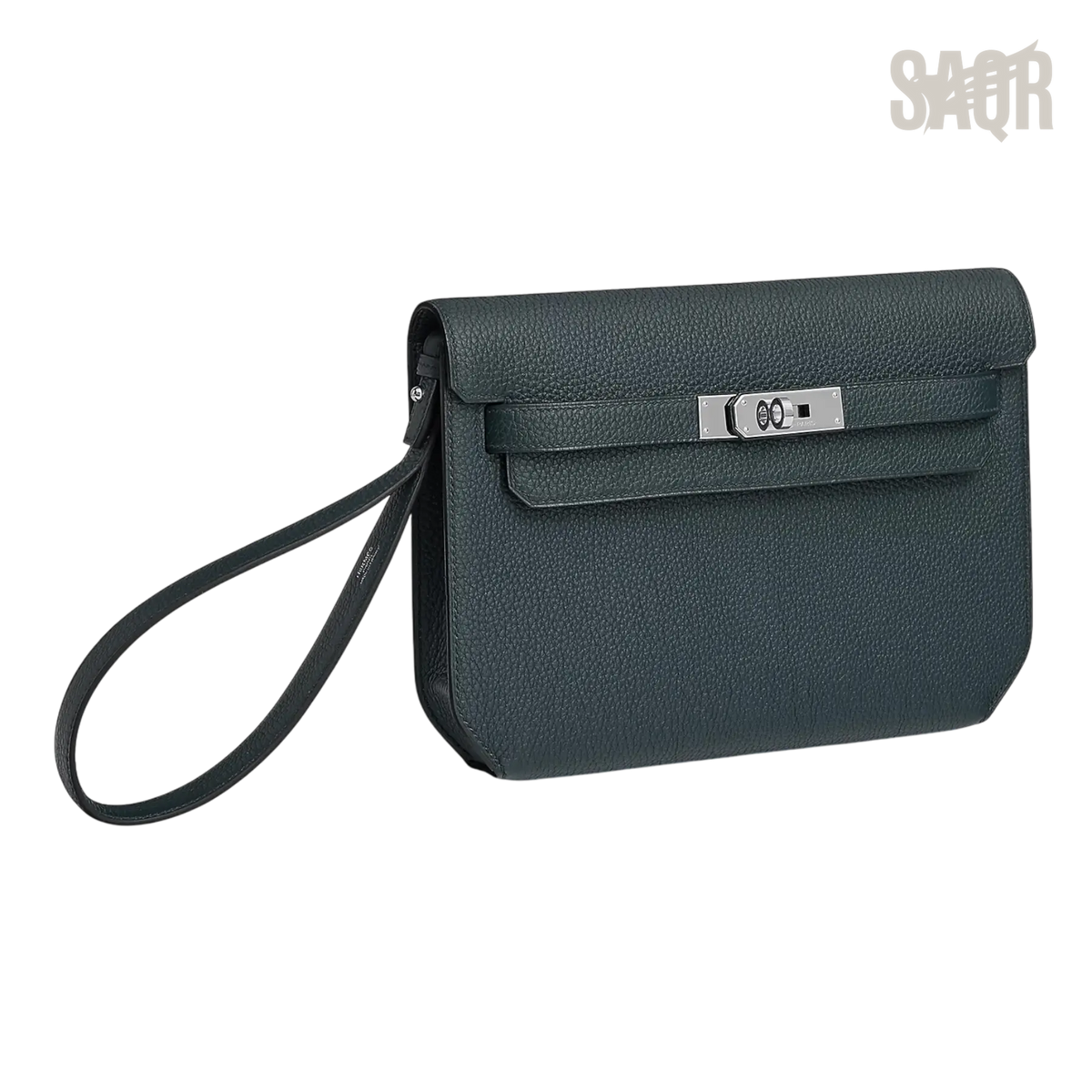 Hermès Depeche 25 Pouch – Bleu Océan - View 2