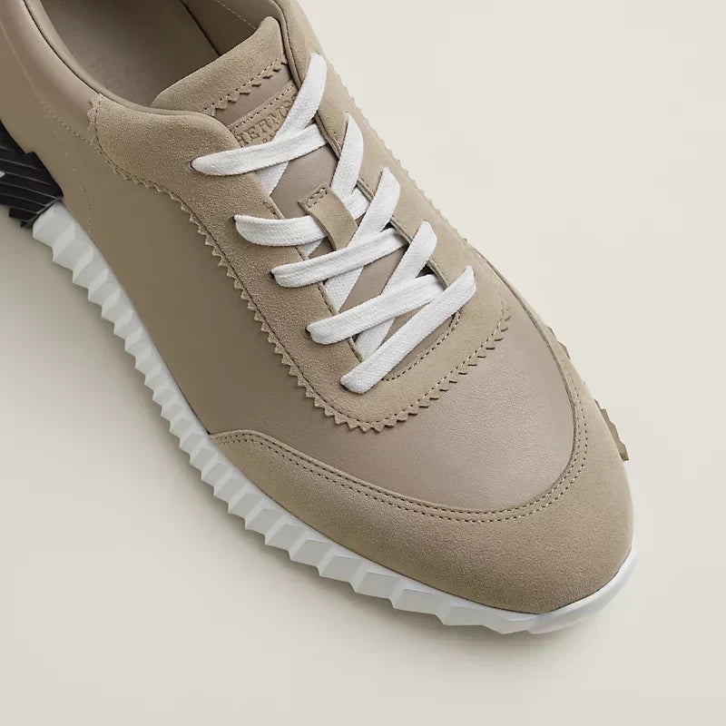 Hermès Bouncing Sneaker – Beige / Galet