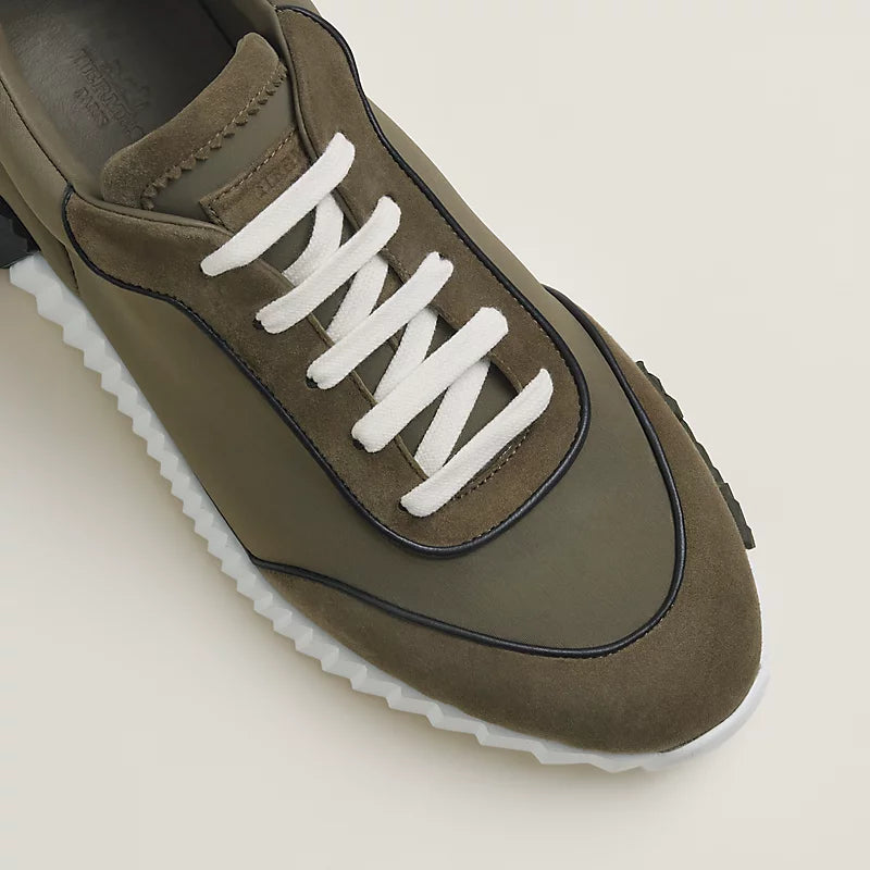 Hermès Bouncing Sneaker – Vert Toundra / Noir