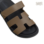 Hermès Chypre Sandals – Étoupe - View 2