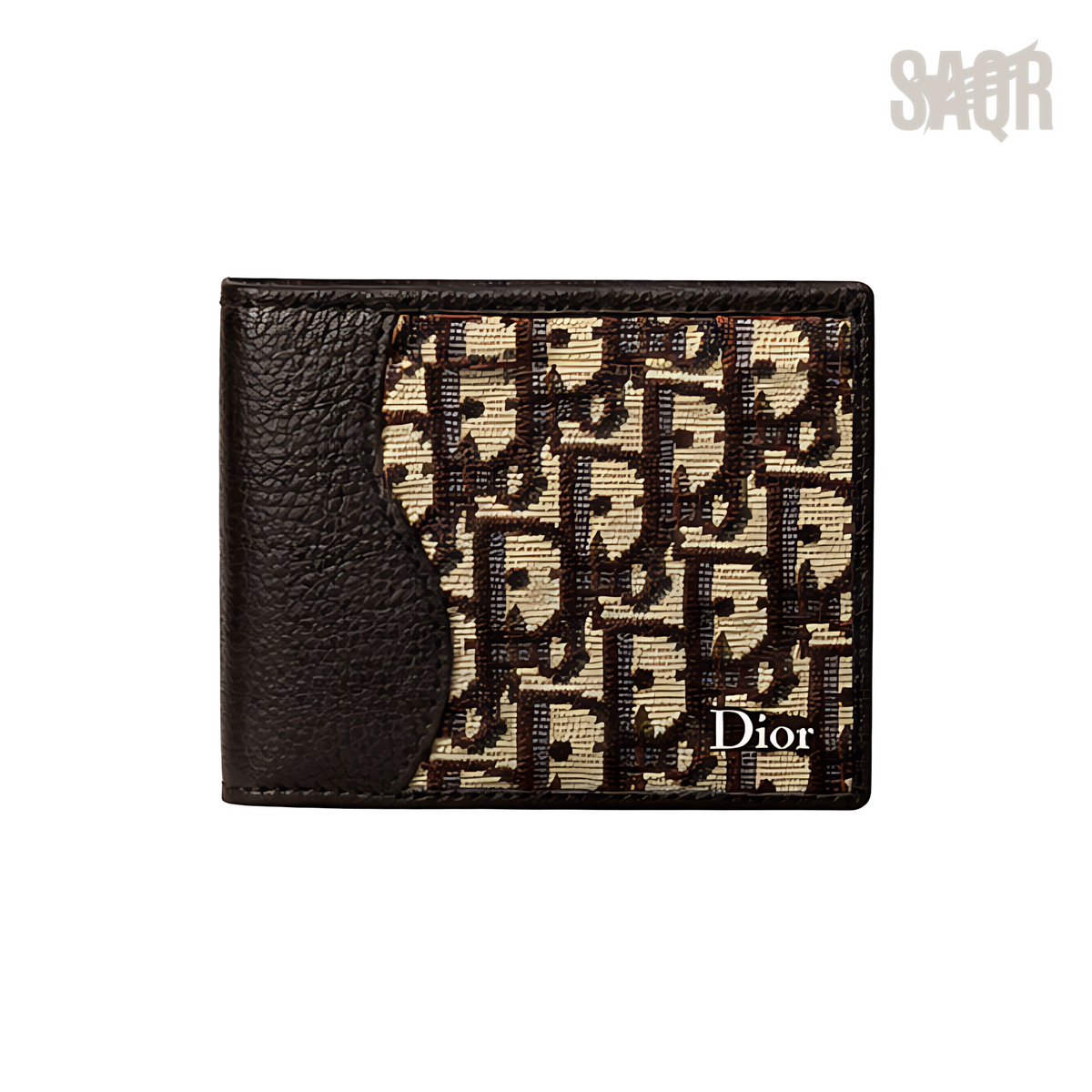 Dior Bag | Beige Black Oblique Jacquard Wallet