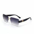 CHANEL | Oversized Gradient Lens Sunglasses