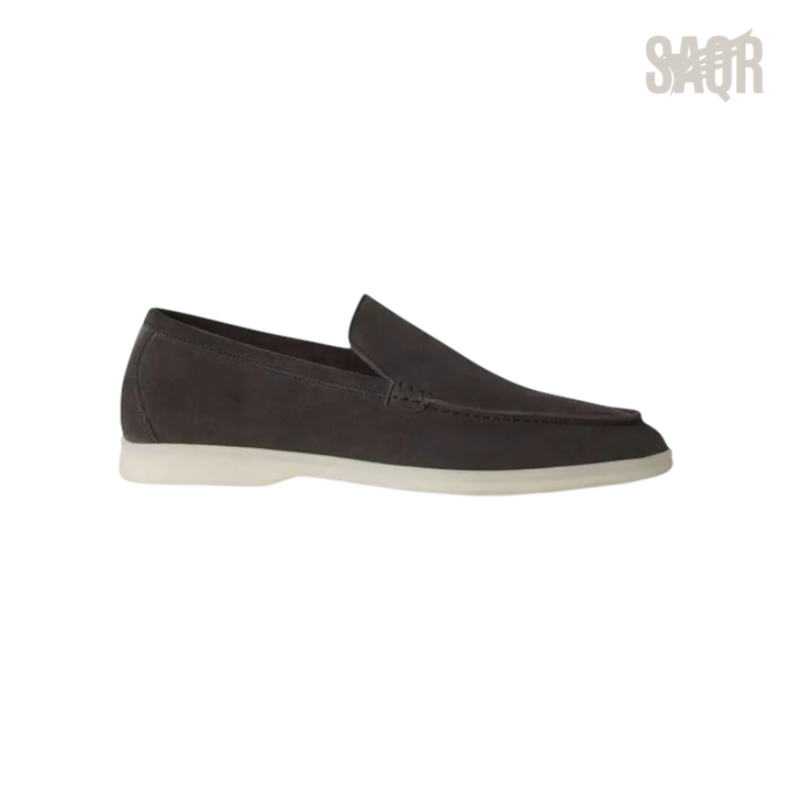 Loro Piana Summer Walk Loafers – Caviar - View 2