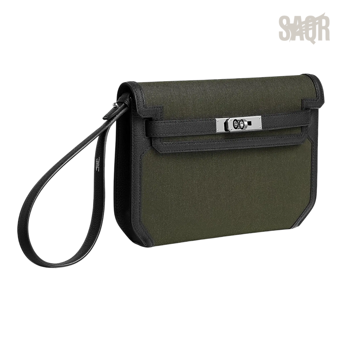 Hermès Depeche 25 Pouch – Tourbe / Noir - View 2