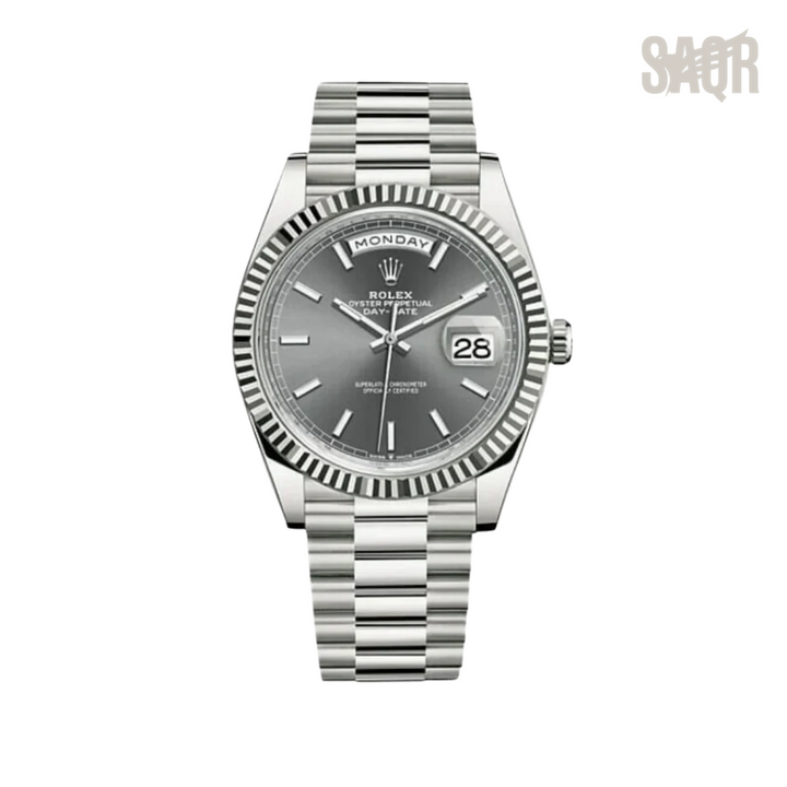 Rolex Watch | Day-Date Silver