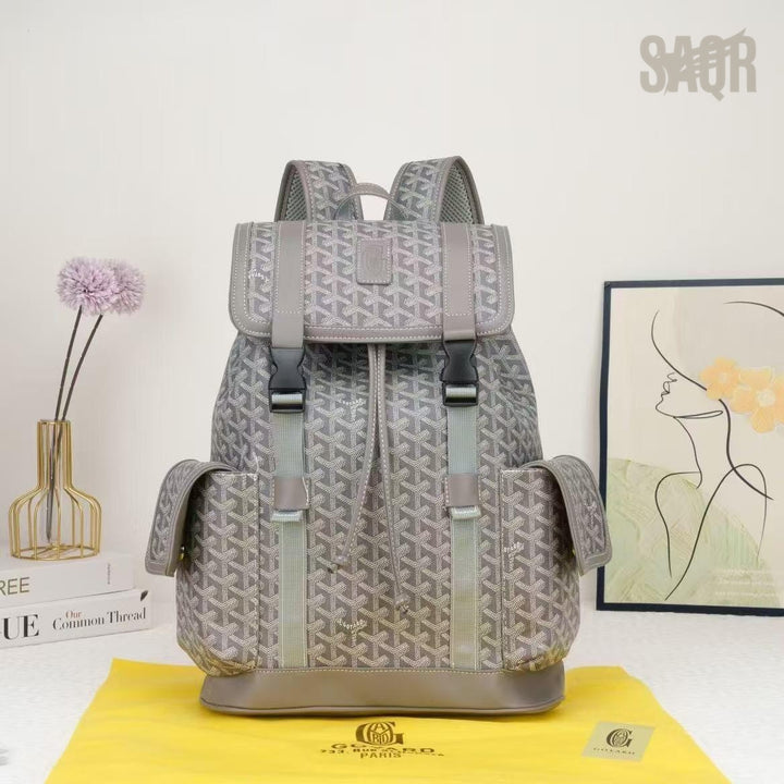 Goyard Bag | Alpin MM Backpack – Black / Tan