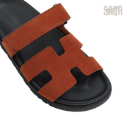 Hermès Chypre Sandals – Orange Canyon - View 2