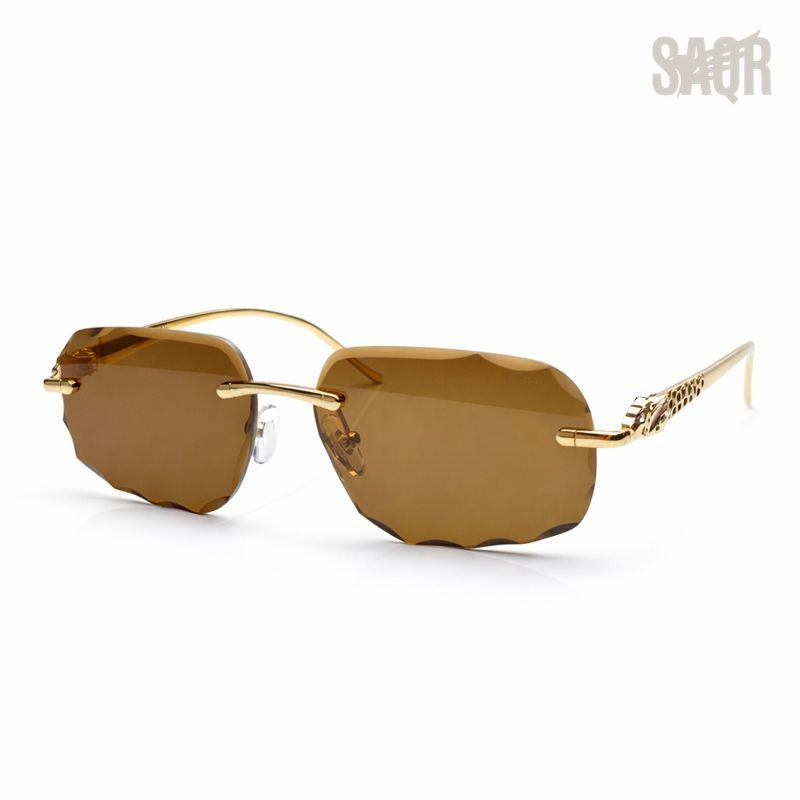 Cartier Glasses | C Décor Gold Brown
