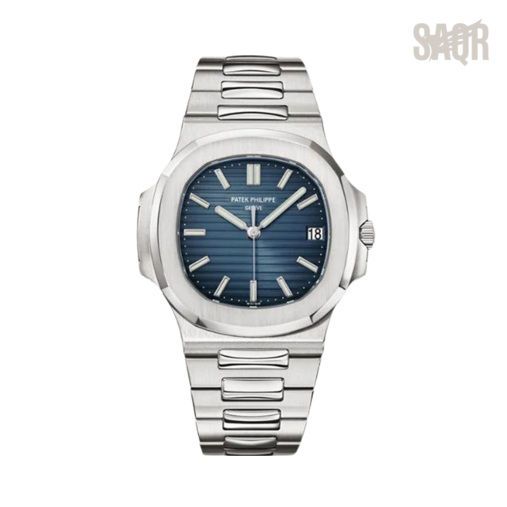 Patek Watch | Nautilus Black-Blue Dial
