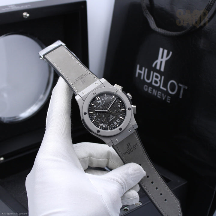 Hublot | Big Bang Magic Chronograph Rubber Watch – Black – Product Image 1
