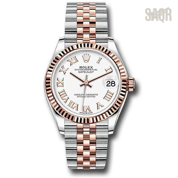 Rolex | Datejust Wrj White Roman Dial - Free & Fast UAE Shipping
