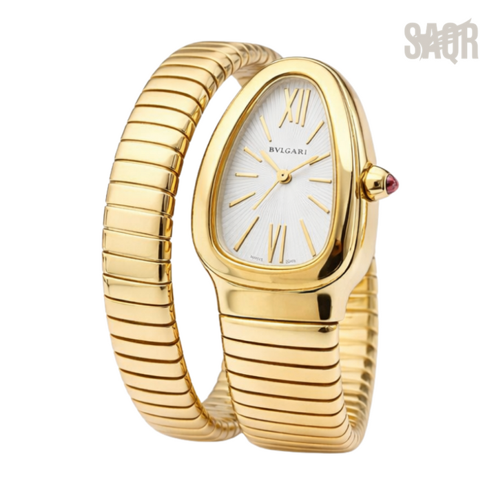 Bvlgari Watch | Serpenti Tubogas White Dial