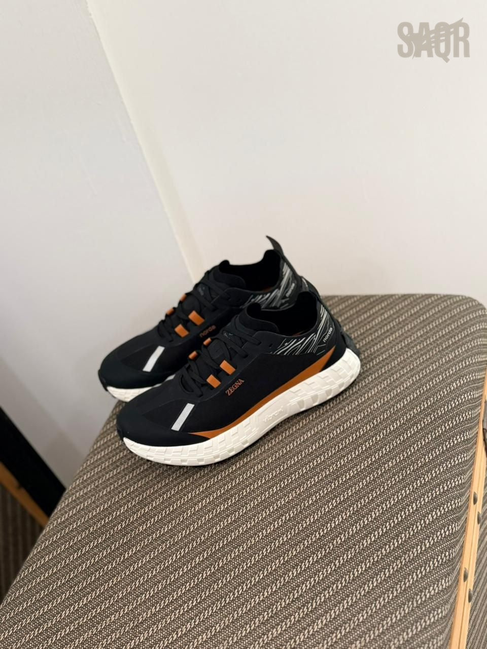 Zegna x norda 001 Sneaker (White / Vicuna)