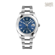 Rolex Watch | Datejust Blue Dial