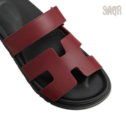 Hermès Chypre Sandals – Rouge H - View 2