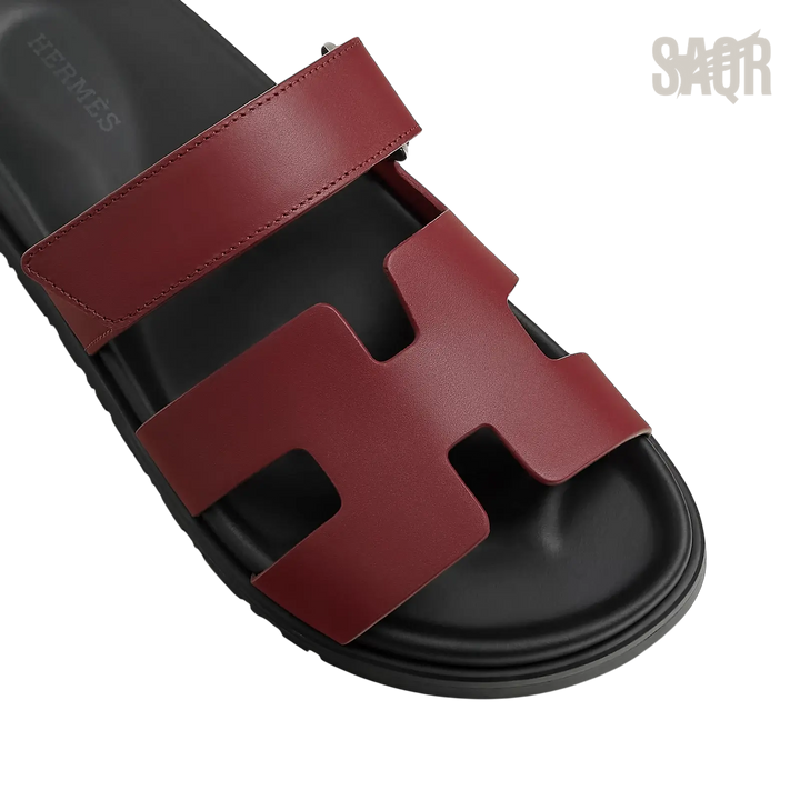 Hermès Chypre Sandals – Rouge H - View 2
