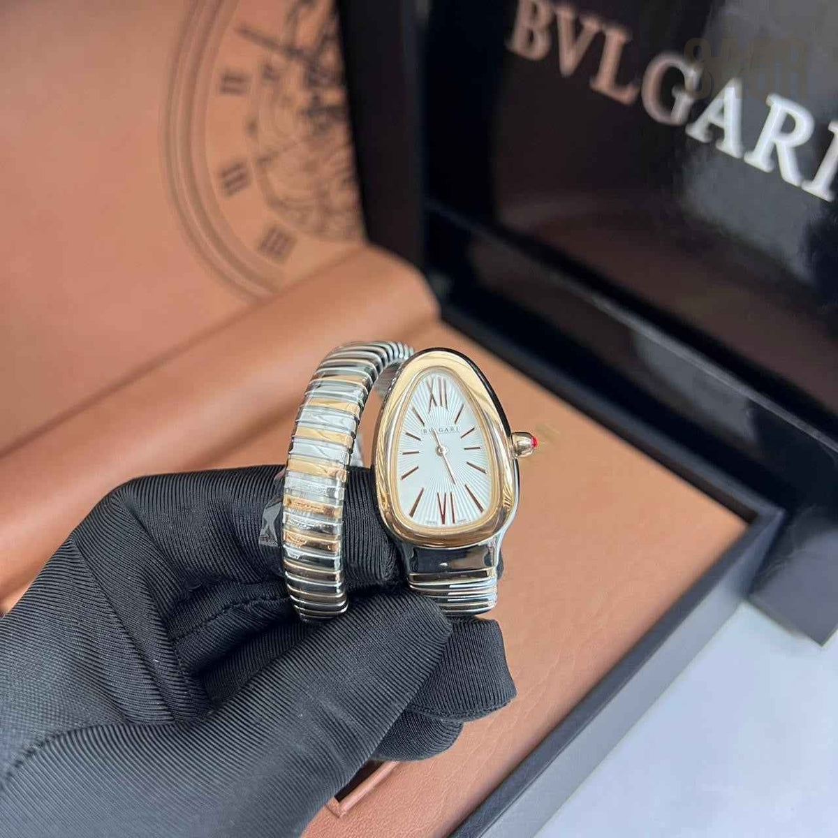 Bvlgari Watch | Serpenti Tubogas Silver Dial