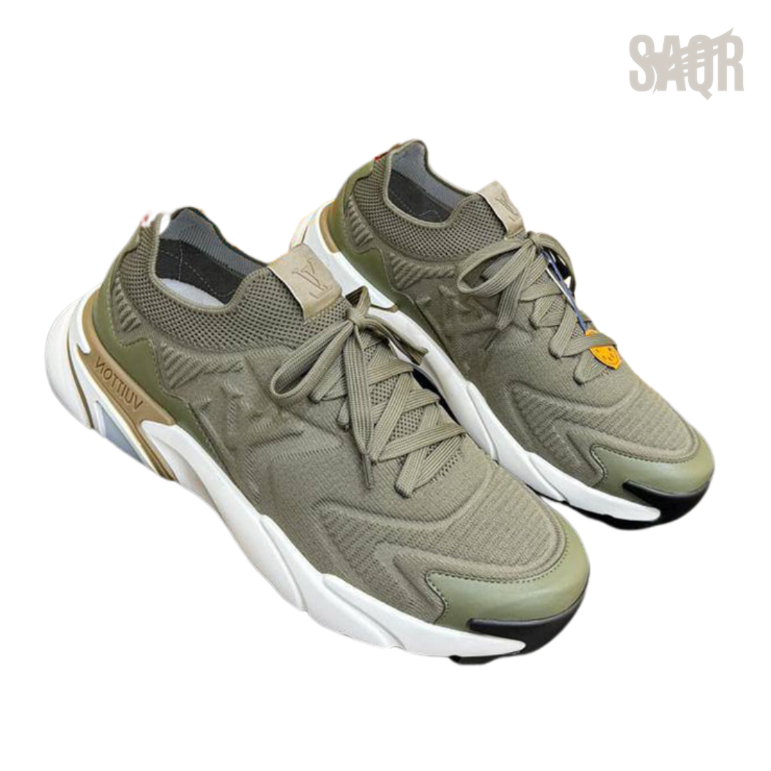 Louis Vuitton LV Runner Tatic Sneakers – Olive - View 3
