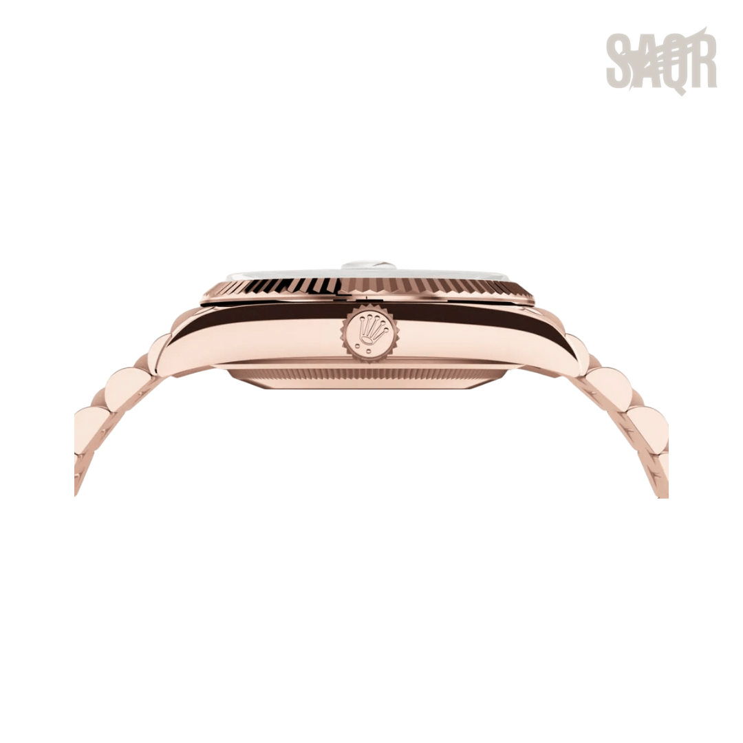 Rolex Watch | Day-Date Brown Ombré Diamond Dial