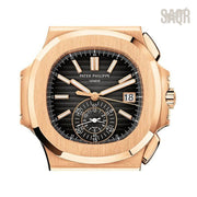 Patek Watch | Nautilus Chronograph Gold Black