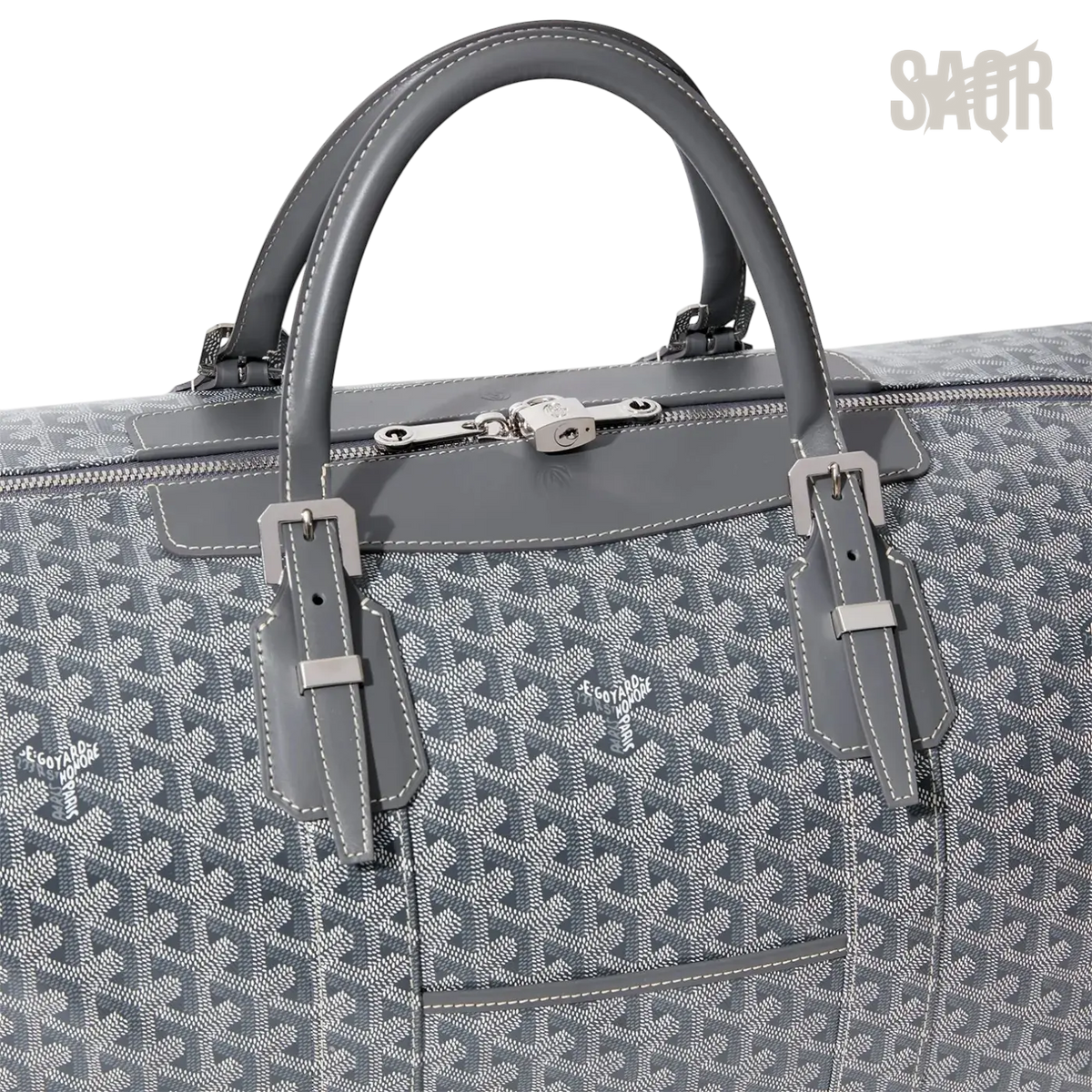 Goyard Bowling 55 Travel Bag – Grey - View 2
