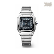 Cartier Watch | Santos de Steel Blue Dial