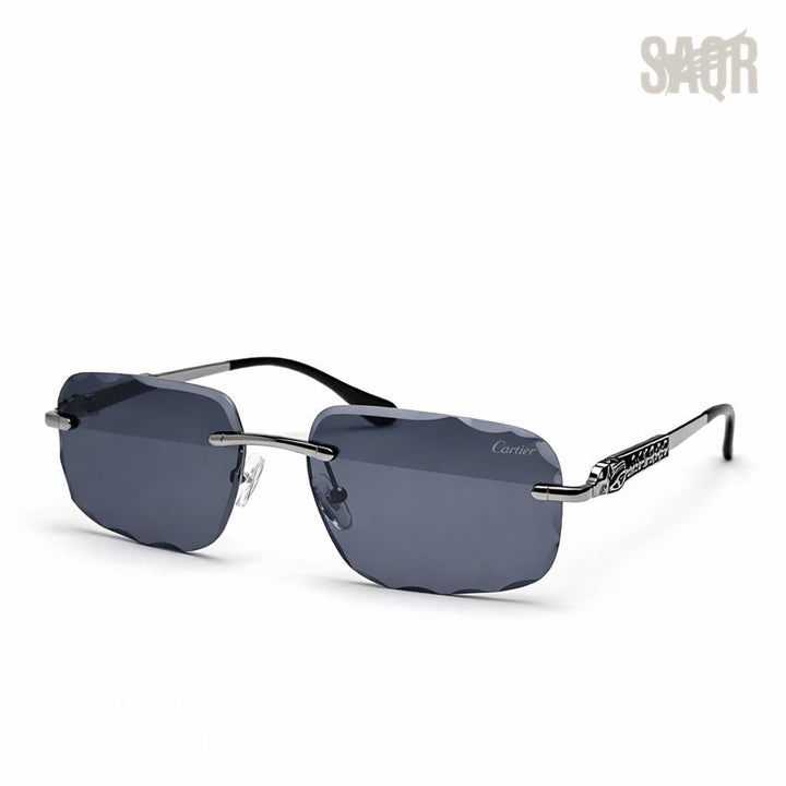 Cartier Glasses | C Décor Silver Black