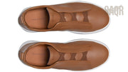 Zegna Footwear | Triple Stitch Coffee