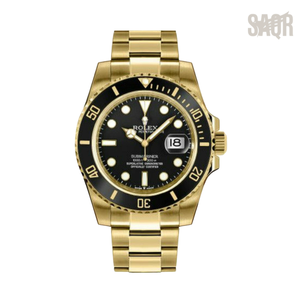 Rolex Watch | Submariner Date Gold/Black