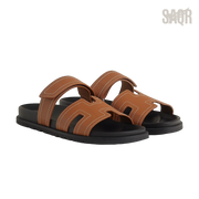 Hermès Chypre Sandals – Naturel - View 1