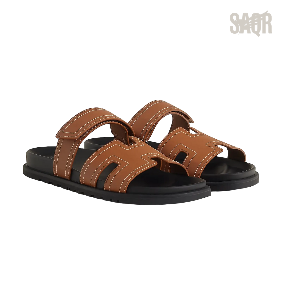 Hermès Chypre Sandals – Naturel - View 1