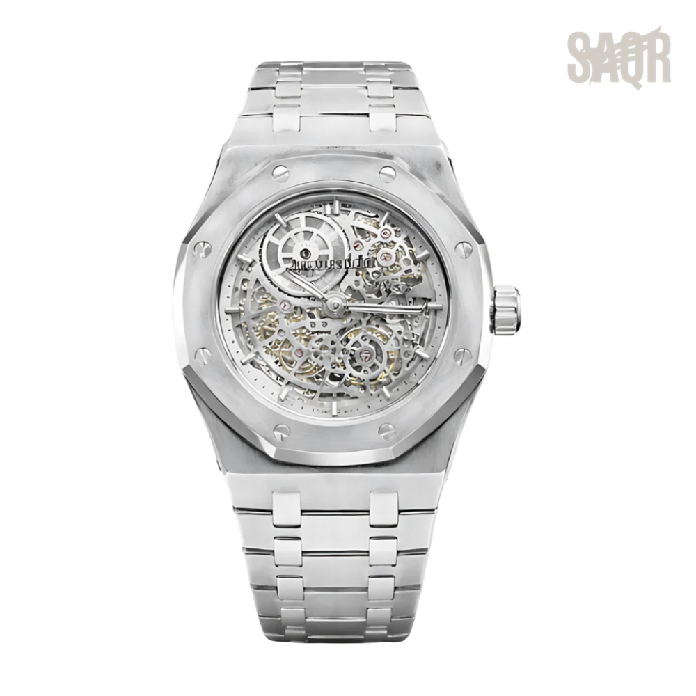 AP Watch | Royal Oak White Skeleton Dial