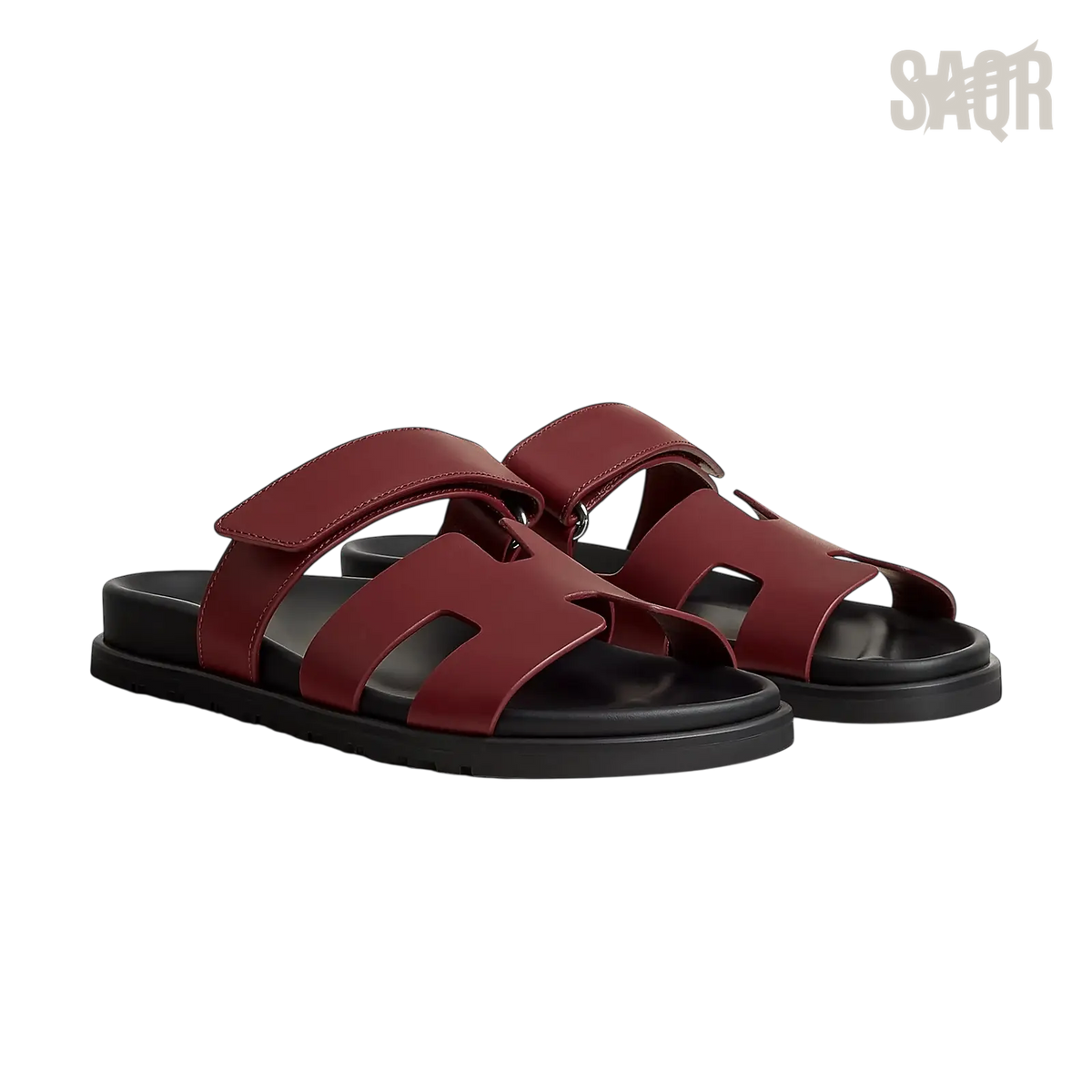 Hermès Chypre Sandals – Rouge H - View 1