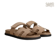 Hermès Chypre Sandals – Beige Sable - View 1