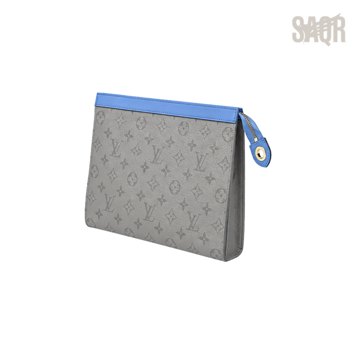 Louis Vuitton Pochette Voyage Pouch – Grey & Blue - View 2